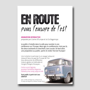 Graine d'Europe /// En route... /// affiche