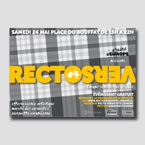 Graine d'Europe /// RectoVerso /// flyer